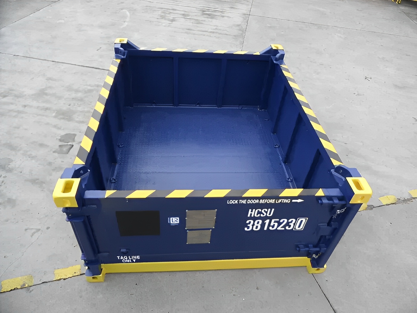 10ft DNV 2.7 1 Half Height Open Top Containers3.