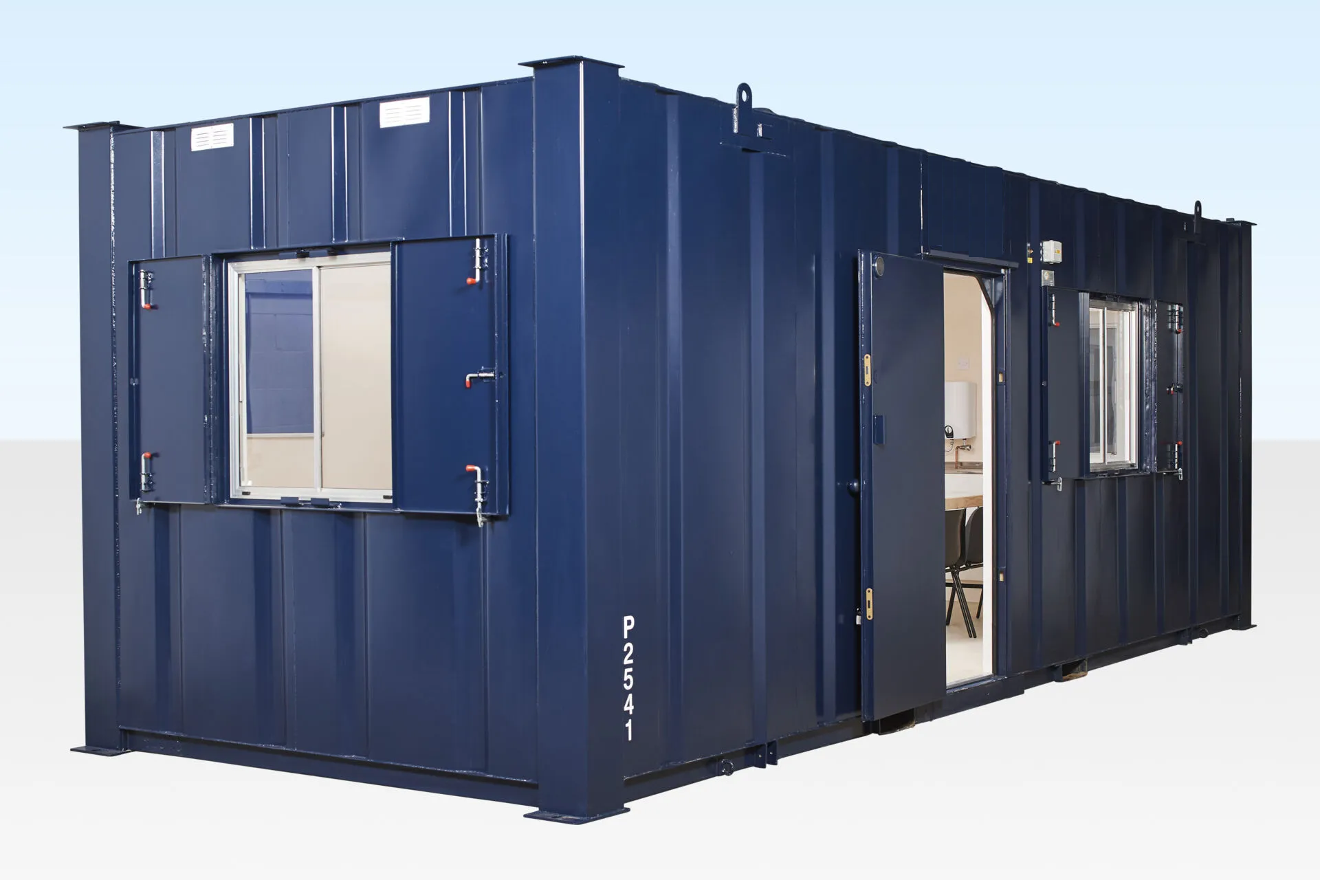 24ft x 9ft Steel Office / Canteen Cabin – Anti-Vandal Modular Unit | USA