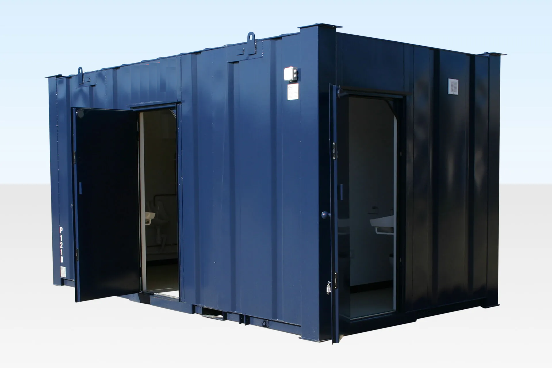 3-1 Steel Toilet Cabin – Durable Anti-Vandal Facility | USA