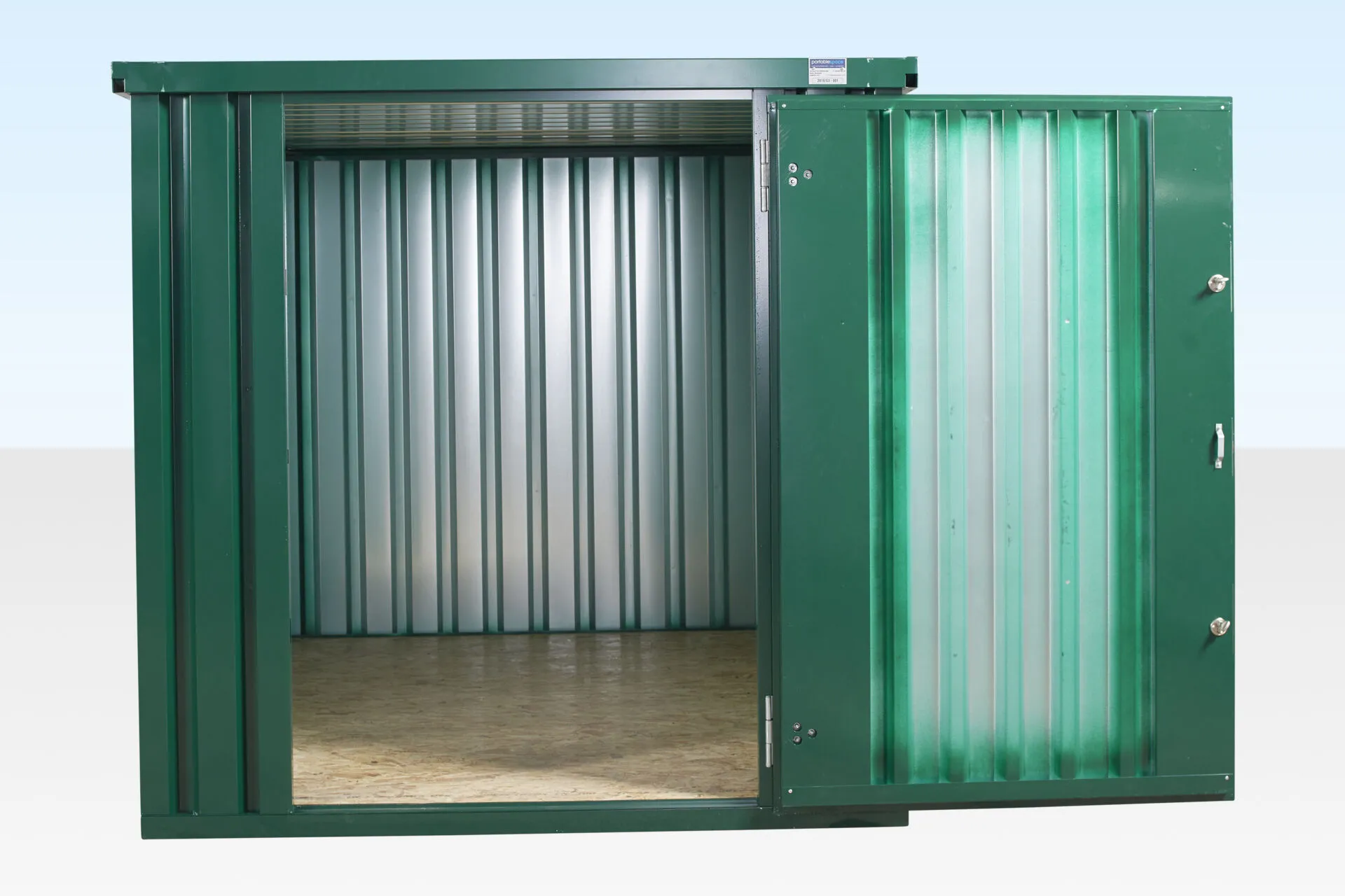 3M X 2.1M Flat Pack Storage Container - Image 4