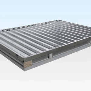 3m Galvanized Flat Pack Storage Container – Secure | USA