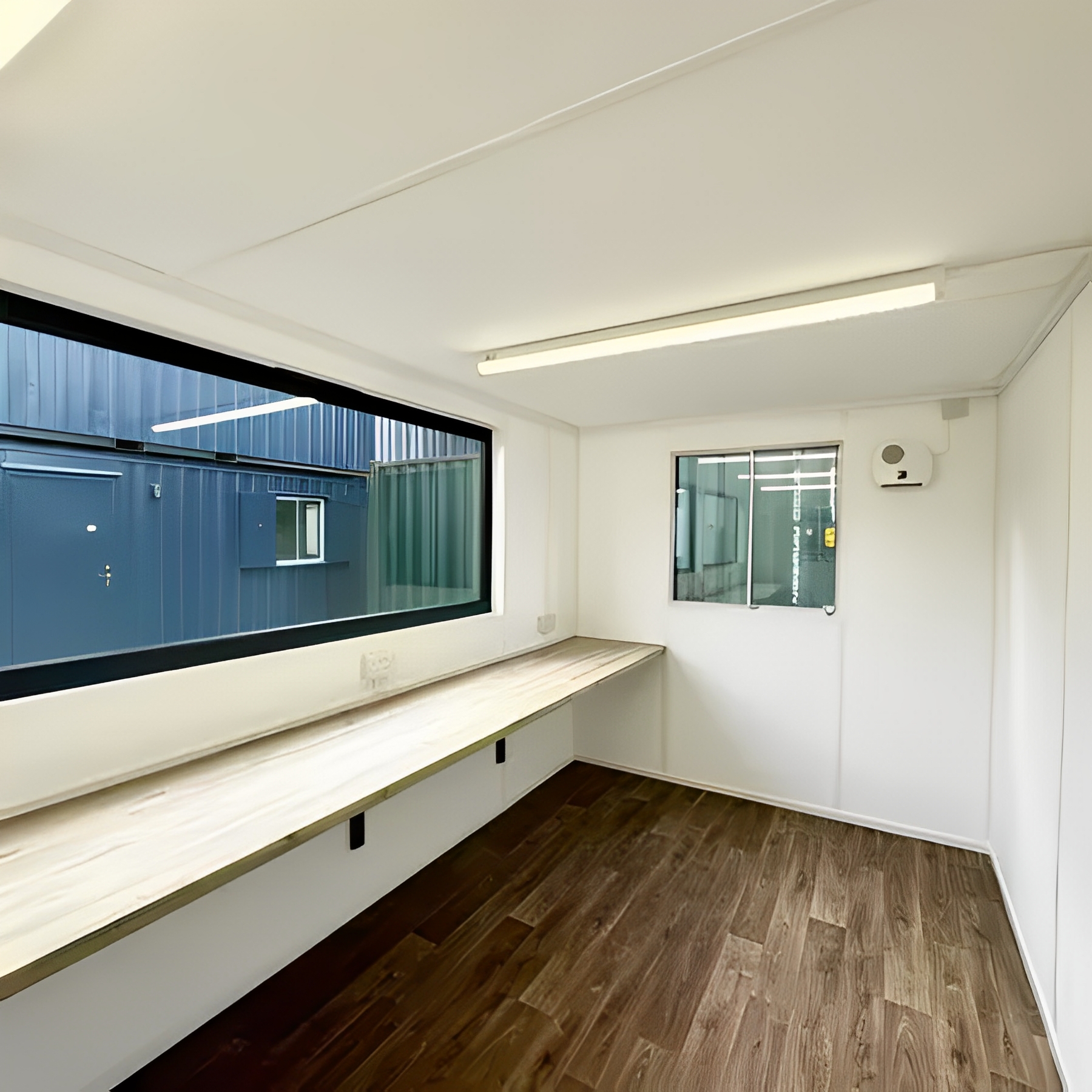 21ft x 8ft Custom Cabin Office / Canteen | Picture Windows | Portable Building - Image 12